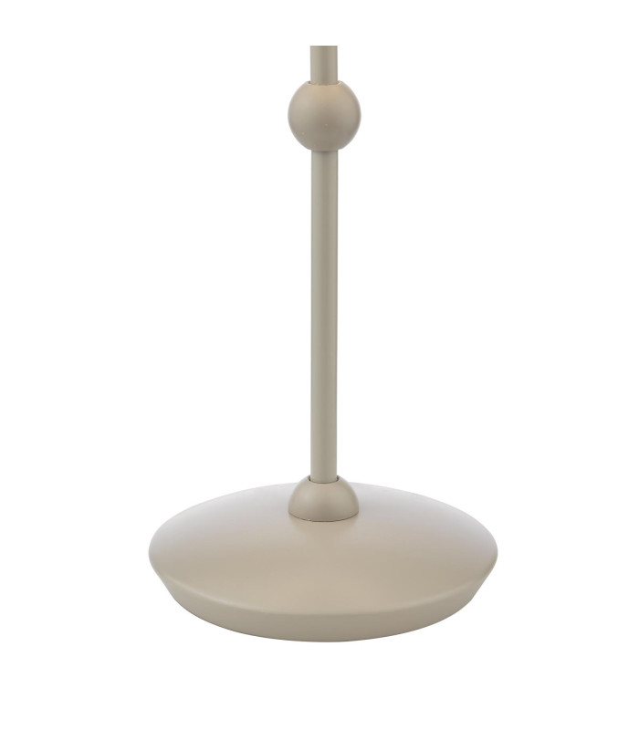 Sosa Table Lamp Matt Taupe With Shade-7