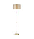 Sylvester Floor Lamp Antique Brass With Shade-1