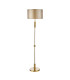 Sylvester Floor Lamp Antique Brass With Shade-3
