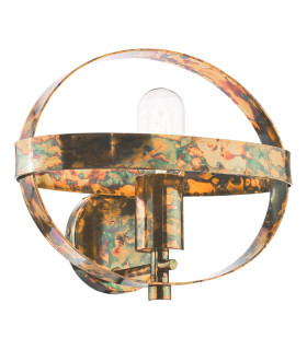 Symbol Wall Light Mottled Copper-1