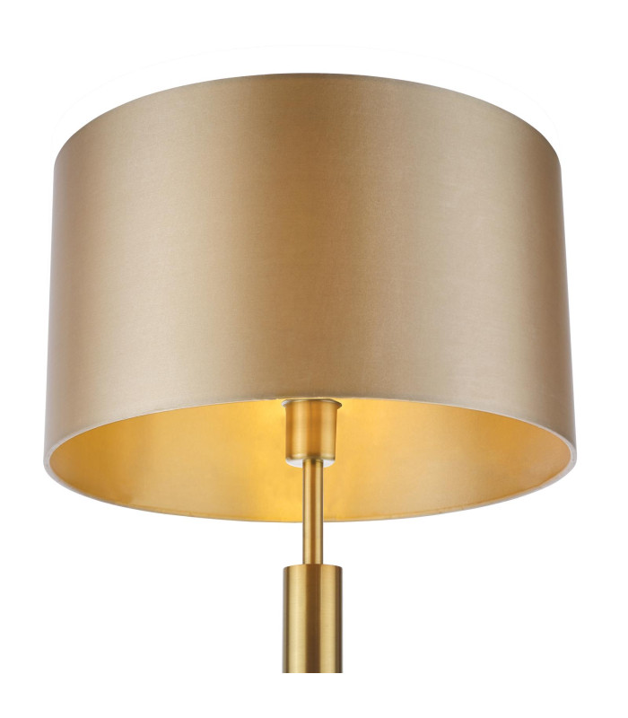 Sylvester Floor Lamp Antique Brass With Shade-4