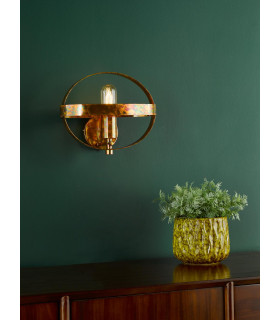 Symbol Wall Light Mottled Copper-2