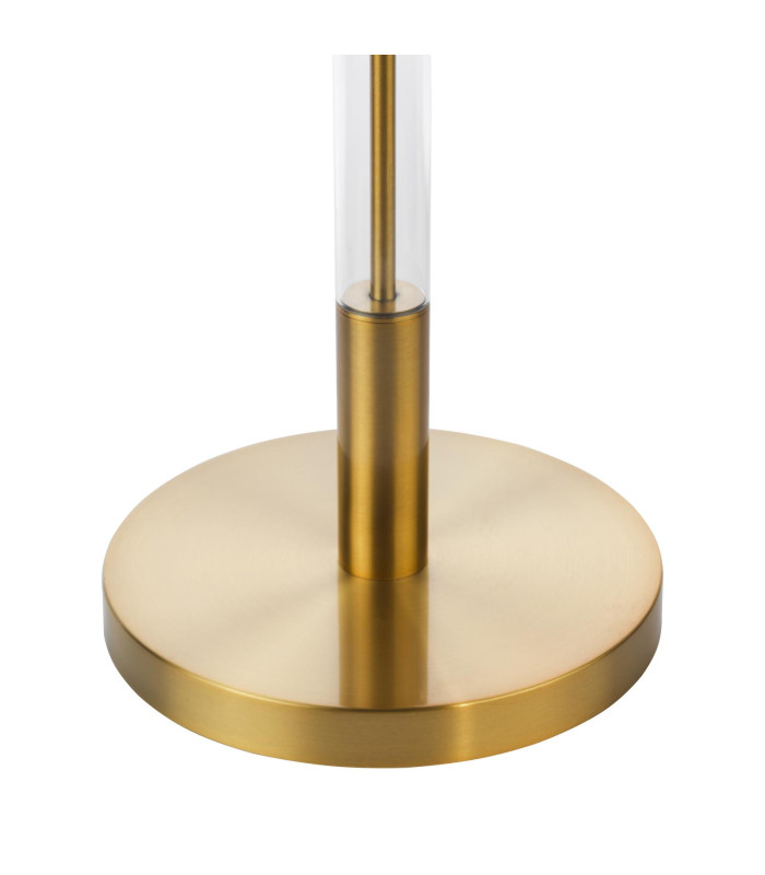 Sylvester Floor Lamp Antique Brass With Shade-5