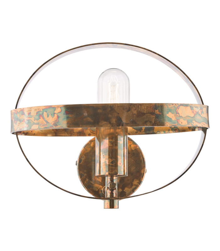 Symbol Wall Light Mottled Copper-6