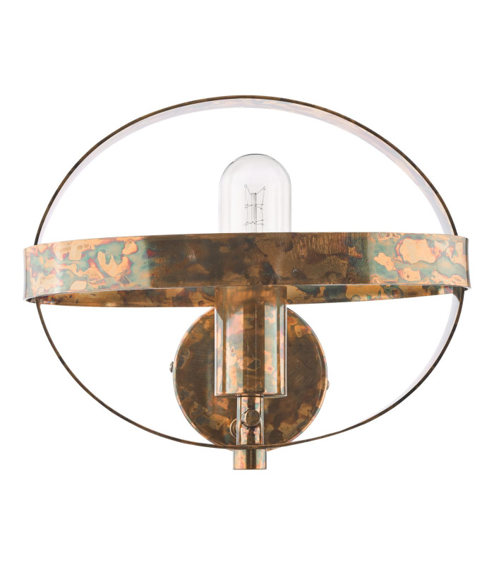 Symbol Wall Light Mottled Copper-7
