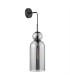 Tao Ceiling Pendant Matt Black and Smoked Glass-7