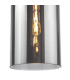 Tao Ceiling Pendant Matt Black and Smoked Glass-8