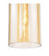 Tao Ceiling Pendant Brushed Bronze and Amber Glass-9