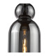 Tao Ceiling Pendant Matt Black and Smoked Glass-9
