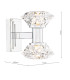 Tiana Wall Light Polished Chrome and Faceted Acrylic-4