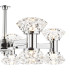 Tiana 10 Light Armed Ceiling Pendant Polished Chrome-4