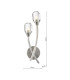 Zonda Wall Light Brushed Nickel and Crystal-4