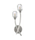 Zonda Wall Light Brushed Nickel and Crystal-5