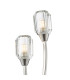 Zonda Wall Light Brushed Nickel and Crystal-6