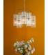 Eniola 9 Light Ceiling Pendant Natural Brass and Glass-2
