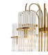 Eniola 9 Light Ceiling Pendant Natural Brass and Glass-7