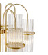 Eniola 9 Light Ceiling Pendant Natural Brass and Glass-8