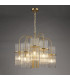 Eniola 9 Light Ceiling Pendant Natural Brass and Glass-9