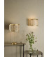 Fenella Wall Light Gold Leaf and Seagrass-4
