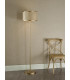 Fenella 3 Light Floor Lamp Gold Leaf and Seagrass-2