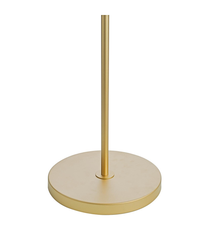 Fenella 3 Light Floor Lamp Gold Leaf and Seagrass-8