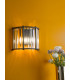 Kiran Wall Light Satin Black and Crystal-2