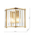 Kiran Wall Light Natural Brass and Crystal-4