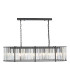 Kiran 7 Light Bar Ceiling Pendant Satin Black and Crystal-6