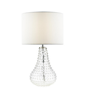 Kristina Table Lamp Textured Glass With Shade-1