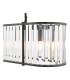 Kiran 7 Light Bar Ceiling Pendant Satin Black and Crystal-8