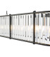 Kiran 7 Light Bar Ceiling Pendant Satin Black and Crystal-9