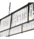 Kiran 7 Light Bar Ceiling Pendant Satin Black and Crystal-10