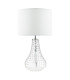 Kristina Table Lamp Textured Glass With Shade-5
