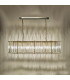 Kiran 7 Light Bar Ceiling Pendant Natural Brass and Crystal-11