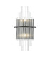 Lukas Wall Light Satin Black and Glass-1