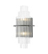 Lukas Wall Light Satin Black and Glass-6