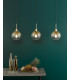Lycia 3 Light Bar Ceiling Pendant Satin Gold and Gold Ombre Glass-2