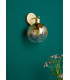 Lycia Wall Light Satin Gold and Gold Ombre Glass-3