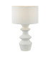 Bidelia Table Lamp Matt White With Shade-1