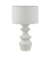 Bidelia Table Lamp Matt White With Shade-6