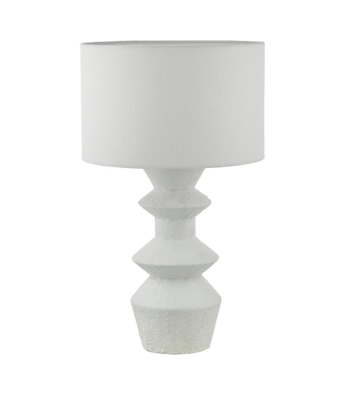 Bidelia Table Lamp Matt White With Shade-6
