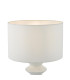 Bidelia Table Lamp Matt White With Shade-7