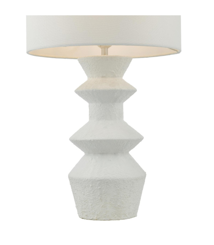 Bidelia Table Lamp Matt White With Shade-8