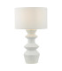 Bidelia Table Lamp Matt White With Shade-9