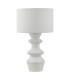 Bidelia Table Lamp Matt White With Shade-10