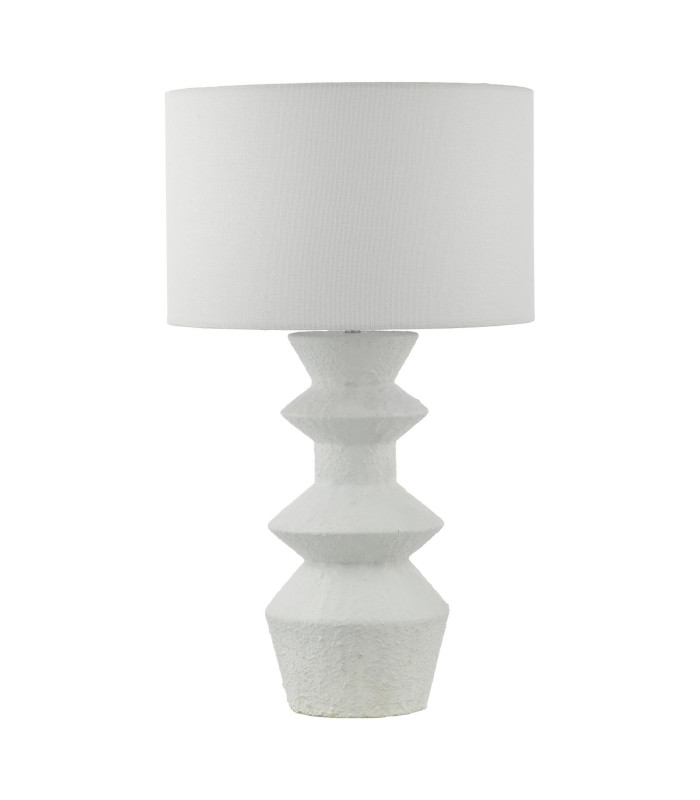 Bidelia Table Lamp Matt White With Shade-10