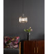 Demarius Ceiling Pendant Polished Chrome and Clear Glass-2