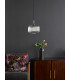 Demarius Ceiling Pendant Polished Chrome and Clear Glass-3