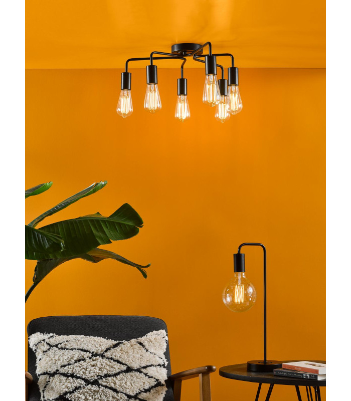 Dena Table Lamp Matt Black-5