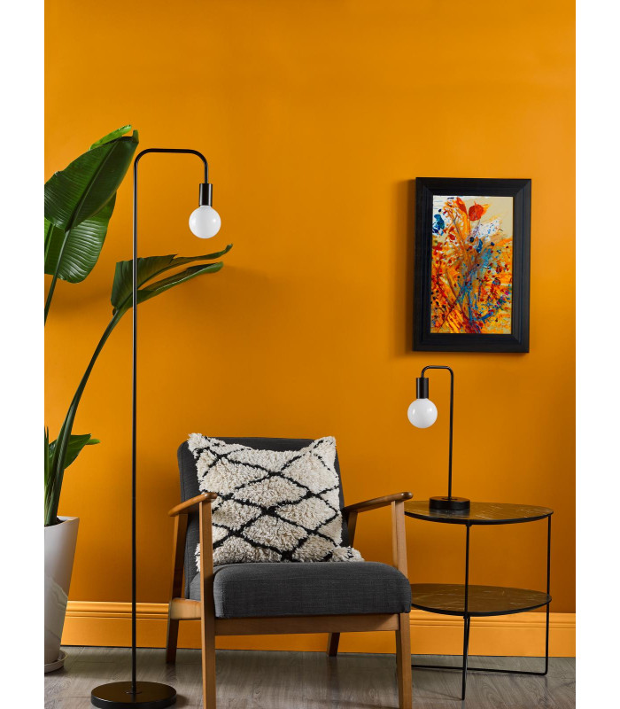 Dena Floor Lamp Matt Black-5
